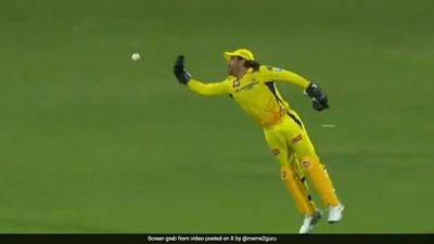 Eoin Morgan - Michael Vaughan - Ruturaj Gaikwad - Singh Dhoni - Were CSK Players 'Awkward' After MS Dhoni's Dropped Catch? England Legend Says... - sports.ndtv.com - New Zealand