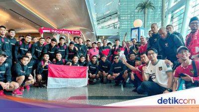 Tiba di Doha, Timnas Indonesia U-23 Disambut Ultras Garuda