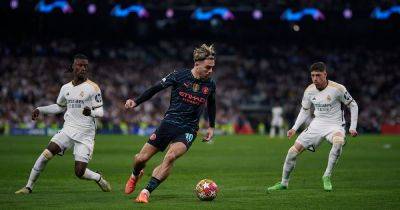 Jack Grealish makes 'dream' Real Madrid admission after Man City draw