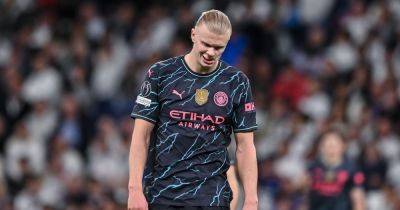 'Choked' - Man City star Erling Haaland hammered by Spanish media after Real Madrid draw