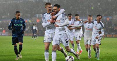 Swansea City 3-0 Stoke City: Superb Swans put Potters to the sword to ease relegation fears