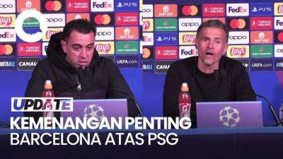 PSG Vs Barcelona: Xavi Bangga, Enrique Legawa - sport.detik.com