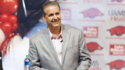 John Calipari welcomed as Arkansas coach -- 'We've got work to do' - ESPN