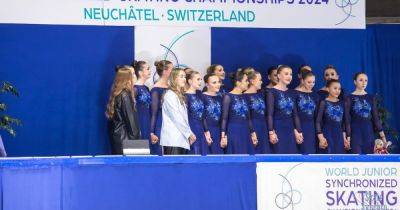 Dumfries' Solway Stars compete in World Junior Synchronized Skating Championships