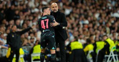 Man City drop double Phil Foden and Kevin De Bruyne fitness hint after Real Madrid scares