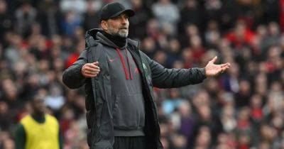 Jurgen Klopp responds to Man United being 'disappointed' with Liverpool draw