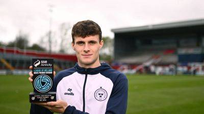 Shelbourne winger Will Jarvis takes March POTM award
