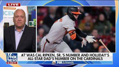 Cal Ripken Jr. honored as Orioles top prospect wears father's #7 in MLB debut: 'Wonderful tribute' - foxnews.com - New York - state Maryland