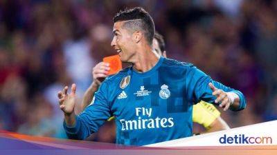 12 Kartu Merah dalam Karier Cristiano Ronaldo
