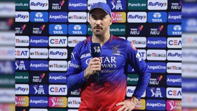 "We Don't Have Enough...": RCB Captain Faf du Plessis Throws Bowlers Under The Bus After MI Defeat