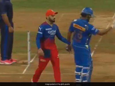Watch: Virat Kohli, Rohit Sharma's On-Field Moment Is Straight Out Of Gully Cricket