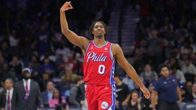 Orlando Magic - Joel Embiid - Tyrese Maxey - Donovan Mitchell - Jarrett Allen - 76ers hold off Magic, keep hopes of avoiding play-in alive - ESPN - espn.com - county Cleveland - state Indiana - county Wells