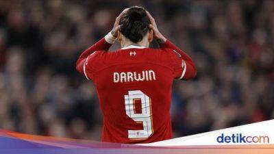 Darwin Núñez - Liga Inggris - Oh Darwin Nunez: 100 Tembakan Cuma 11 Gol - sport.detik.com - Liverpool