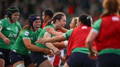 Superb Ireland hammer Wales to claim first Women's Six Nations win in two years