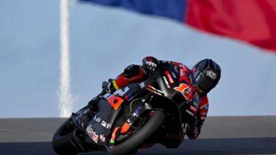 Aprilia's Vinales claims sprint win at GP of the Americas