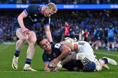 James Lowe - Leo Cullen - Ross Byrne - Hugo Keenan - Jamison Gibson-Park - 'Delighted' Leinster gain revenge on holders La Rochelle to reach Champions Cup semis - news24.com - Ireland