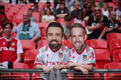 Hollywood's Reynolds, McElhenney having 'ride of our lives' as Wrexham promoted into third tier