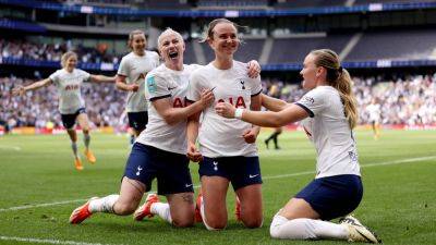 Martha Thomas - Tottenham Hotspur - Women's FA Cup: Spurs beat Leicester to reach Wembley final - rte.ie - county Foster