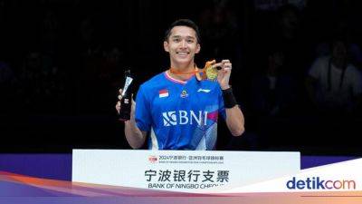 Jonatan Christie - Juara BAC 2024, Gelar yang Tak Disangka-sangka Jonatan Christie - sport.detik.com - China - Indonesia