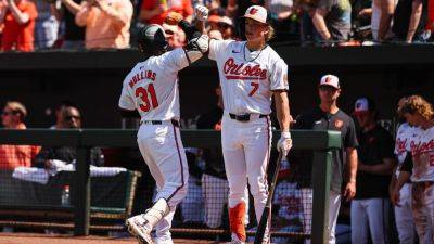 Jackson Holliday gets 1st MLB hit, scores go-ahead run in Orioles' win - ESPN