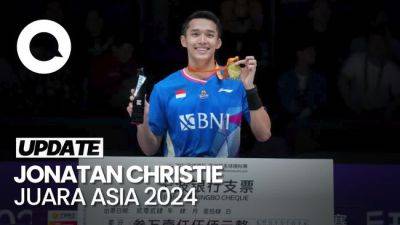 Jonatan Christie Raih Juara di BAC 2024 Seusai Kalahkan Li Shi Feng