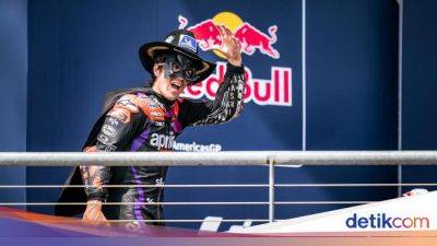 Maverick Viñales - Pedro Acosta - Vinales Ukir Rekor Usai Rajai MotoGP Amerika Serikat 2024 - sport.detik.com