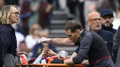 Ham United - Bayer Leverkusen - West Ham's Earthy discharged from hospital after head injury - channelnewsasia.com - Germany