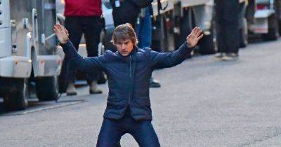 Tom Cruise spotted filming major Mission Impossible scenes in London
