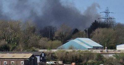 Milford Haven fire live updates as several crews respond and people told 'stay indoors' - walesonline.co.uk