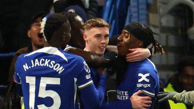 Cole Palmer - Nicolas Jackson - Palmer hits four as Chelsea thrash Everton 6-0 - channelnewsasia.com - Jordan