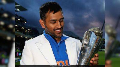 Michael Vaughan - "Champions Trophy Not A Real Trophy": England Great On MS Dhoni's Last ICC Title - sports.ndtv.com - India