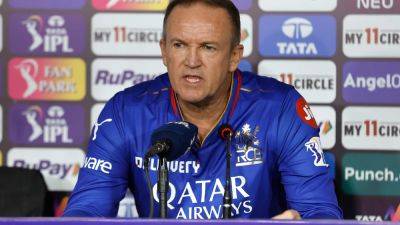 Andy Flower - Sunrisers Hyderabad - Royal Challengers Bengaluru - Faf Du Plessis - After Fifth Straight Loss In IPL 2024, RCB Coach Andy Flower's Big "Every Match A Semi-final" Take - sports.ndtv.com - India