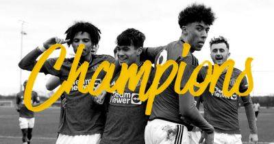 Manchester United Under-18s win league title and beat rivals Man City to trophy
