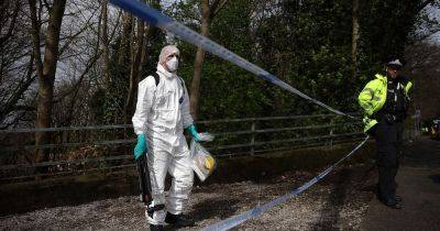 Revealed: Exactly what was wrapped in cellophane as gruesome woodland murder inquiry continues