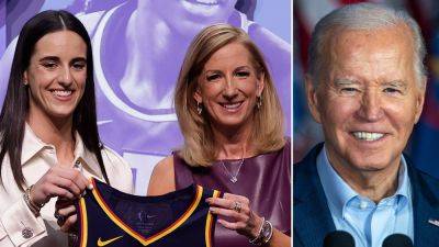 Biden calls for female athletes to get 'paid what they deserve' as Caitlin Clark's WNBA salary sparks debate