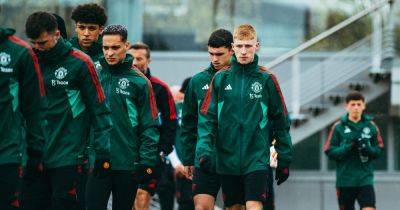 Three things spotted in Manchester United training before Coventry as youngsters aim to impress