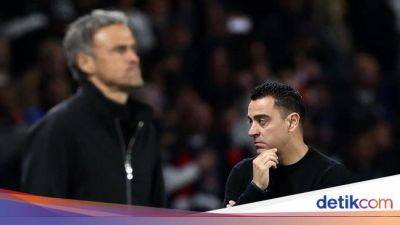 Xavi Hernandez - Paris Saint-Germain - Kalah dari PSG, Xavi Merasa Barcelona Dirampok! - sport.detik.com