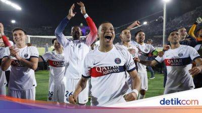 Kylian Mbappe - Ronald Araújo - Les Parisiens - Paris Saint-Germain - Singkirkan Barcelona, Mbappe: PSG Mau Juara Liga Champions! - sport.detik.com