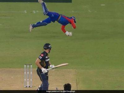 Ricky Ponting - Rishabh Pant - T20 World Cup Audition Done And Dusted? Rishabh Pant's Magical Catch In DC's Big Win Over GT Goes Viral - sports.ndtv.com - Australia - India
