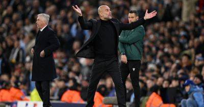Bernardo Silva - Antonio Rudiger - Pep Guardiola - Pep Guardiola acted different on the touchline vs Real Madrid and it shows his plan for Man City run-in - manchestereveningnews.co.uk - Monaco - state Oregon - county Lyon