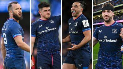 Marcus Smith - Courtney Lawes - Antoine Dupont - James Lowe - Leo Cullen - Josh Van - Caelan Doris - Dan Sheehan - Jamison Gibson-Park - Leinster Rugby - Four Leinster players nominated for European Player of the Year - rte.ie - Ireland