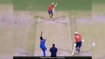 Punjab Kings - Jasprit Bumrah - Sam Curran - Jasprit Bumrah Bamboozles Punjab Kings Batter With Perfect Delivery, Video Goes Viral - sports.ndtv.com - India
