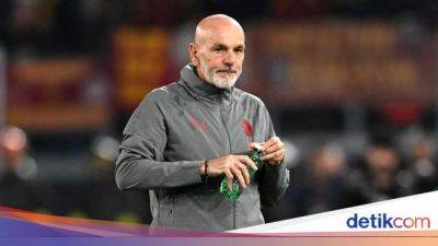 Stefano Pioli - Gianluca Mancini - As Roma - Liga Europa - Roma Vs Milan: Pioli Akui Dybala dkk. Pantas Lolos - sport.detik.com
