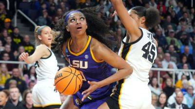 Hailey Van-Lith - Caitlin Clark - Angel Reese - LSU's Reese says no excuses, won't blame reinjured ankle for NCAA exit - ESPN - espn.com - state New York - state Iowa