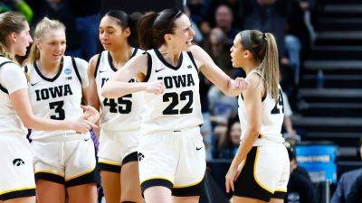 Caitlin Clark - Angel Reese - Sports world reacts to Iowa's Final Four-clinching win over LSU - ESPN - espn.com - state Iowa