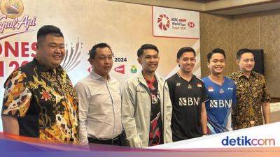Jonatan Christie - Indonesia Open 2024, Tes Akhir Pebulutangkis RI Sebelum Olimpiade - sport.detik.com - Indonesia - Malaysia - Singapore