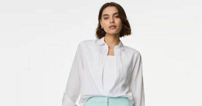 Marks and Spencer's 'no crease' £25 trousers look so 'slimming' fashion fans want all 8 colours