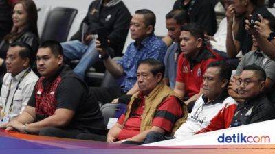 Momen SBY Nonton Indonesia All Star vs Red Sparks - sport.detik.com - Indonesia