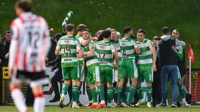 Aaron Greene strikes twice as Shamrock Rovers sink Derry City