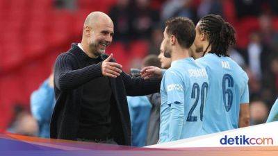 Pep Guardiola - Piala Fa - Kekesalan Guardiola Usai Man City Depak Chelsea - sport.detik.com